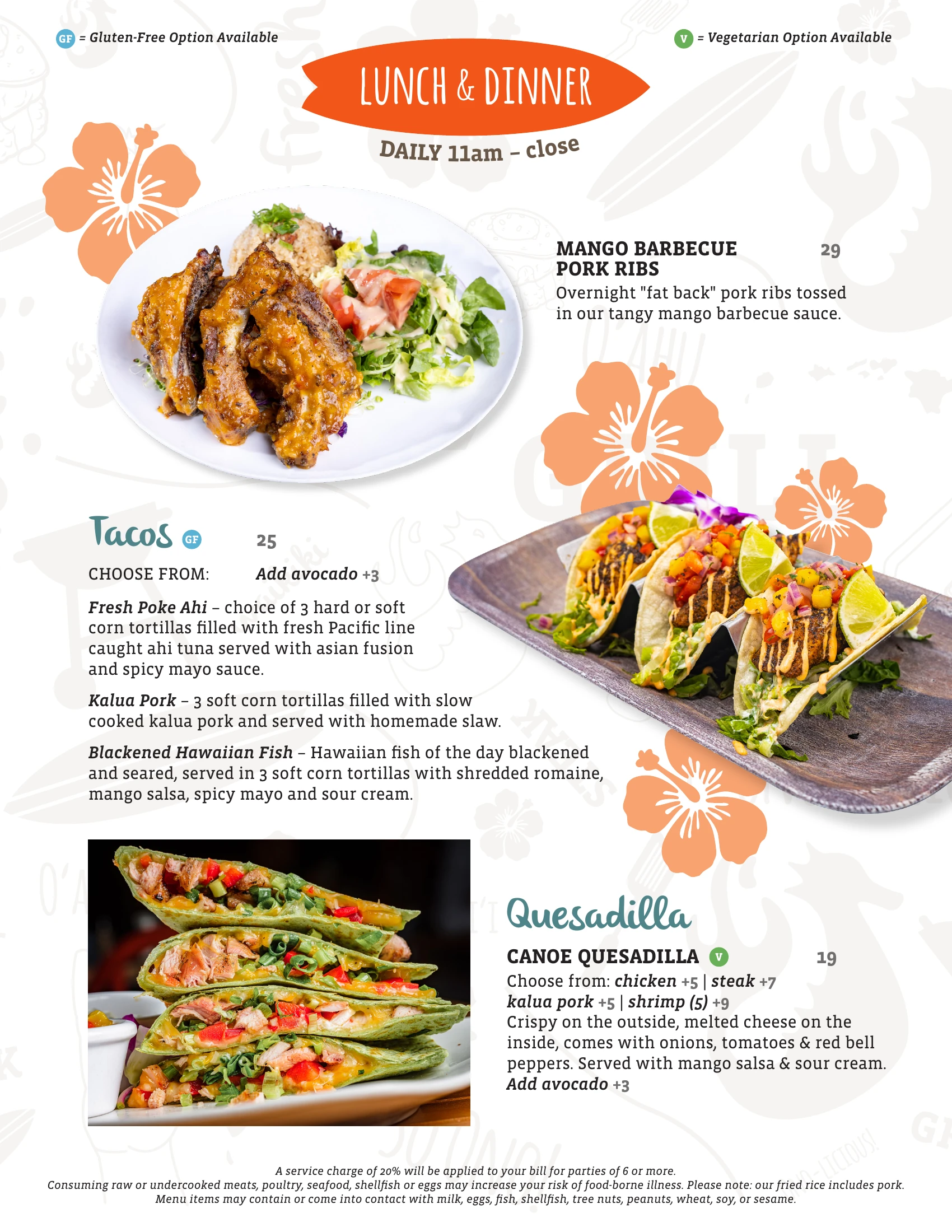 ShoreFyre IMP Menu Page 7