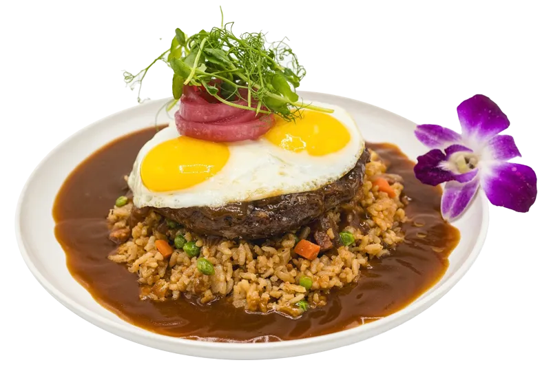 Loco moco at ShoreFyre Waikiki