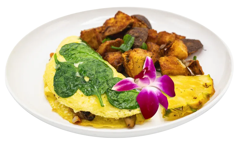 Veggie omelette at ShoreFyre Waikiki
