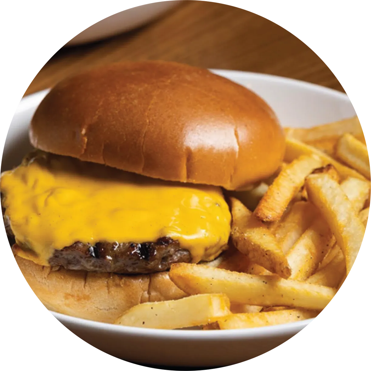 Kids cheeseburger at ShoreFyre Waikiki