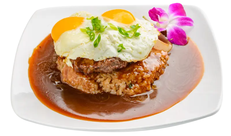 Loco moco at ShoreFyre Waikiki